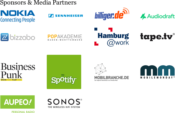 MLOVE Mobile x Music Sponsors & Media Partners
